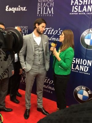 Ben Barnes -2015-Jackie & Ryan Newport Beach Premiere