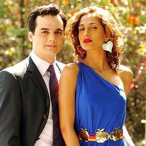 Camila Pitanga and Wagner Moura