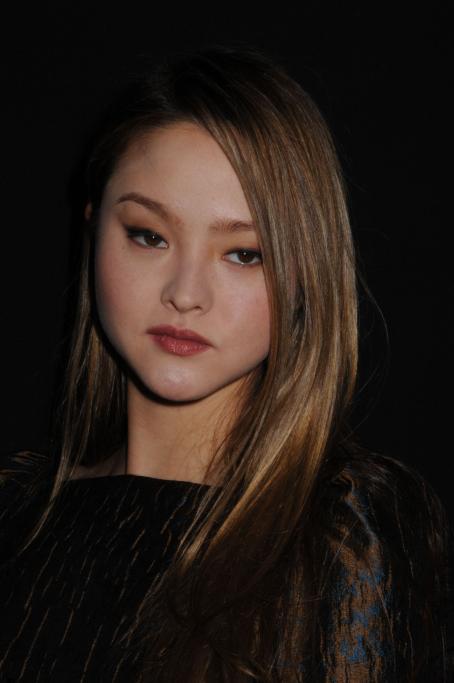 Devon Aoki backstage - Andy 4 Debb 2010 Fall Fashion Show - FamousFix