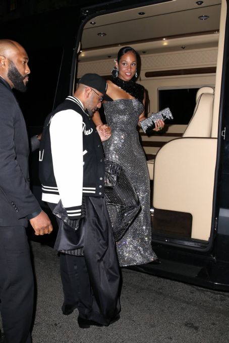 Alicia Keys – Seen arriving at The Standard Hotel Met Gala afterparty in New York