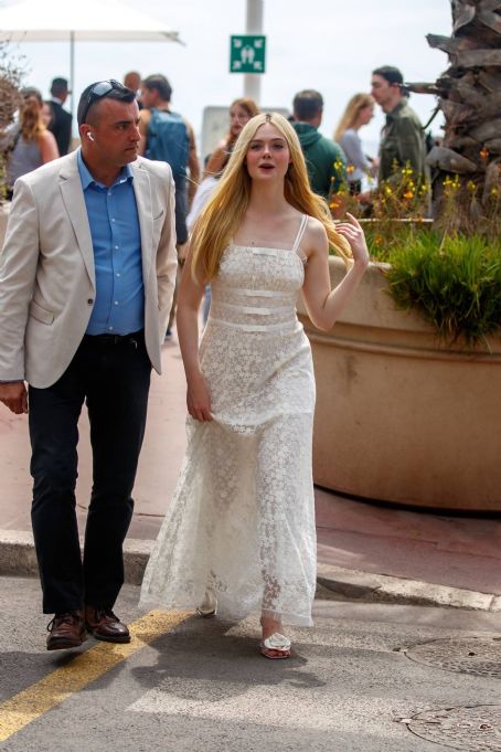 Elle Fanning – Photographed at the Hotel Martinez during Cannes Film Festival 2023