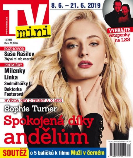 Sophie Turner - TV Mini Magazine Cover [Czech Republic] (8 June 2019)