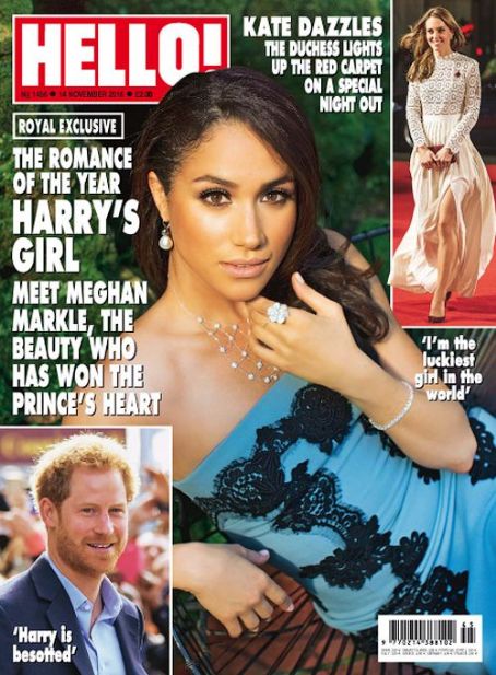 Meghan Markle, Hello! Magazine 14 November 2016 Cover Photo - United ...