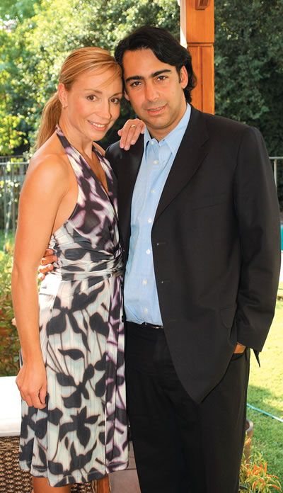 Karen Doggenweiler and Marco Enríquez-Ominami