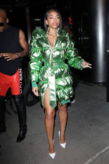 Lori Harvey – Leaves the Vogue party for New York Fashion Week