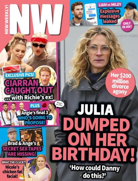 Julia Roberts - New Weekly Magazine Cover [Australia] (18 November 2019)