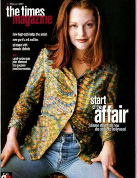 Julianne Moore, The Times Magazine Magazine 22 January 2000 Cover Photo