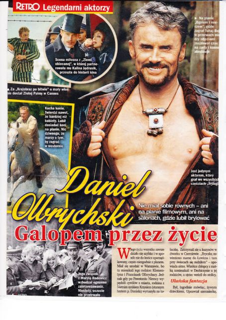 Daniel Olbrychski - Retro Magazine Pictorial [Poland] (February 2016)