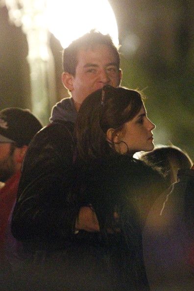 Emma Watson and her boyfriend, Will were seen cuddling up and sharing ...