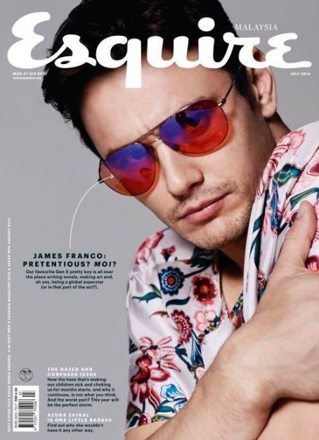 James Franco - Esquire Magazine Cover [Malaysia] (July 2014)