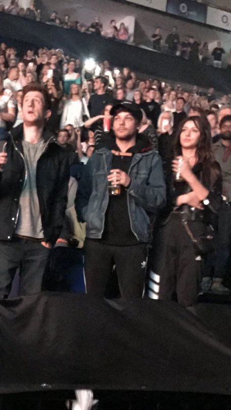 Louis Tomlinson and Eleanor Calder