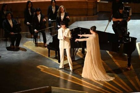 Diane Warren and Sofia Carson - The 95th Annual Academy Awards - Show (2023)