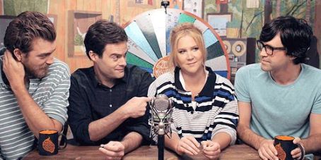 Amy Schumer and Bill Hader