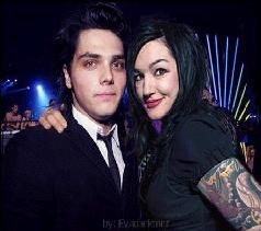 Gerard Way and Lyn-z Ballato