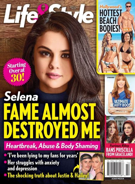 Selena Gomez Life And Style Magazine 03 April 2023 Cover Photo United