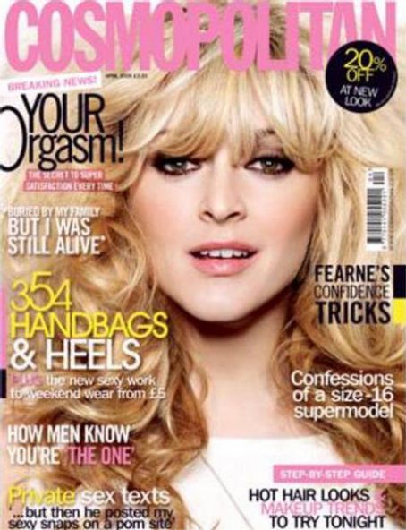 Fearne Cotton, Cosmopolitan Magazine April 2009 Cover Photo - United