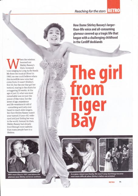 Shirley Bassey - Yours Retro Magazine Pictorial [United Kingdom] (11 April 2019)