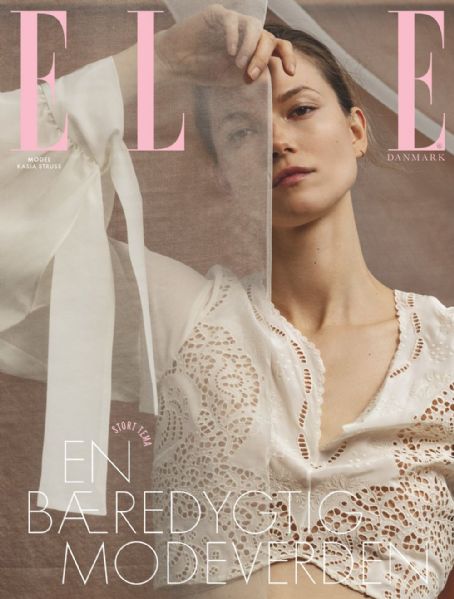Kasia Struss Elle Magazine April 2019 Cover Photo Denmark