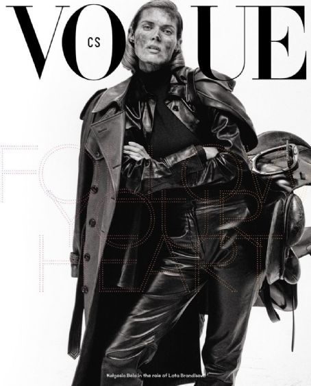 Malgorzata Bela, Vogue Magazine December 2020 Cover Photo - Czech Republic