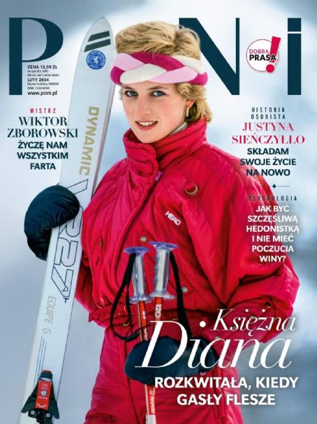 Princess Diana, Pani Magazine February 2024 Cover Photo - Poland