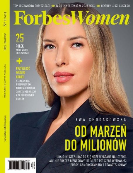 Ewa Chodakowska - Forbes Magazine Cover [Poland] (March 2025)