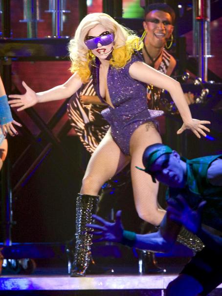 Lady Gaga - Performs Live In Concert At Glasgow's SECC As Part Of Her Monster Ball Tour - March 1, 2010