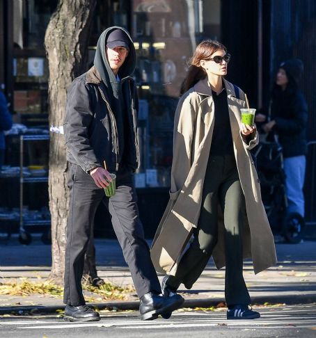 Kaia Gerber – With Austin Butler Step Out in New York City