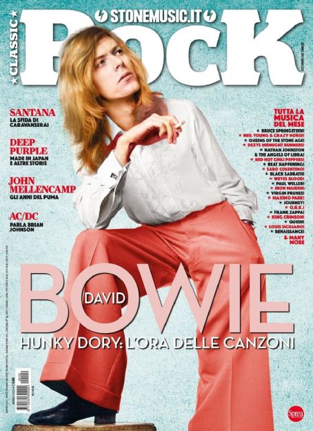 David Bowie - Classic Rock Magazine Cover [Italy] (December 2022)