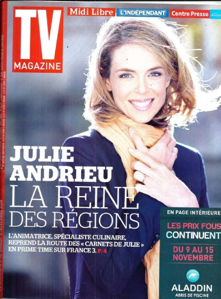 Julie Andrieu : l'animatrice culinaire de France 3