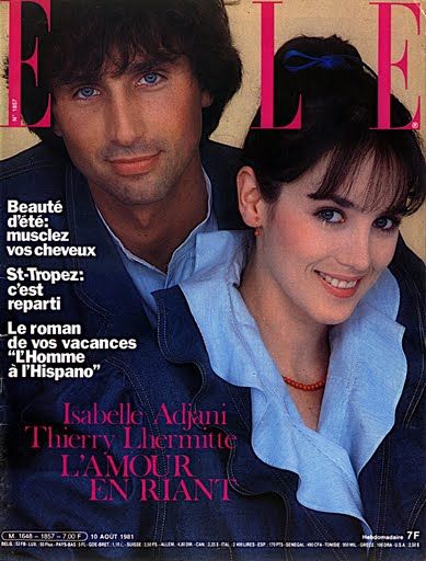 Isabelle Adjani, Elle Magazine 10 August 1981 Cover Photo - France