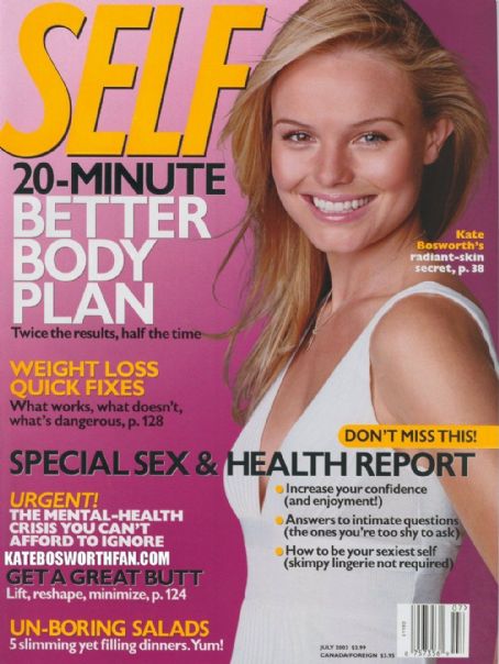 Kate Bosworth, Self Magazine June 2003 Cover Photo - United States