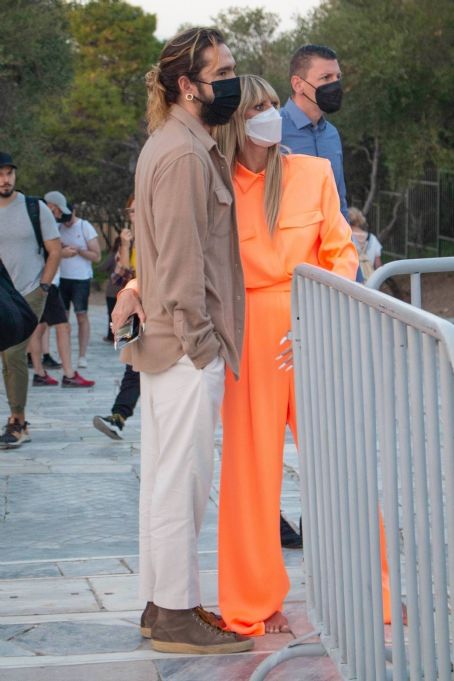 Heidi Klum – With Tom Kaulitz in Athens – Greece