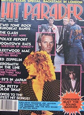 Hit Parader Magazine Cover [United States] (May 1980)