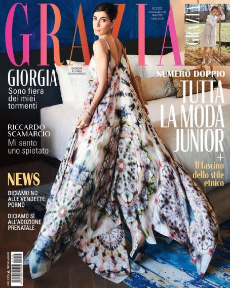 Giorgia - Grazia Magazine Cover [Italy] (4 April 2019)