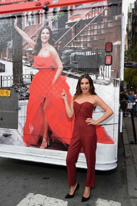 Lea Michele Christmas in the City Album Promotion in New York