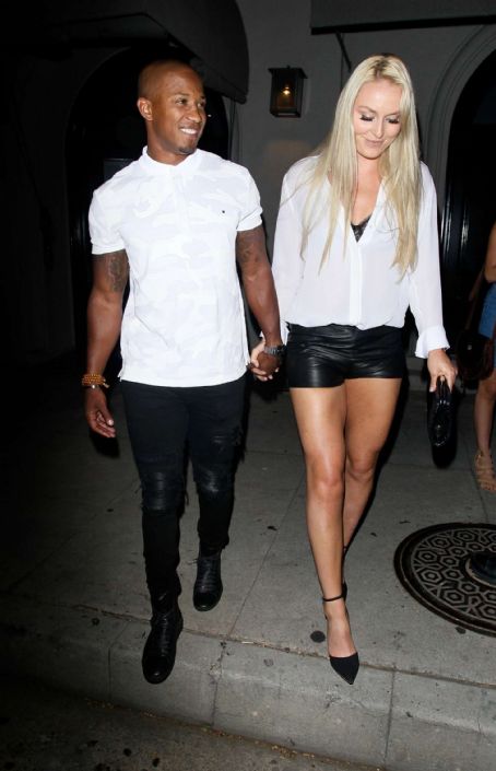 Lindsey Vonn in Leather Shorts Leaving Craig’s in West Hollywood ...