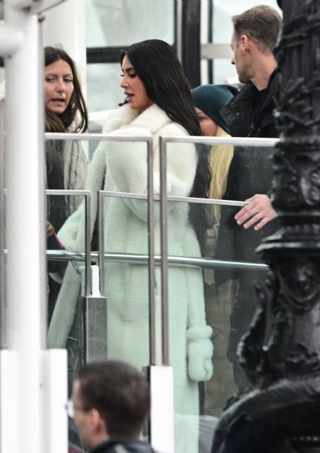 Kim Kardashian – Pictured while visits the London Eye