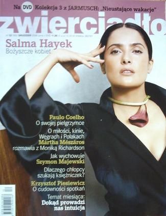 Salma Hayek, Zwierciadło Magazine December 2006 Cover Photo - Poland