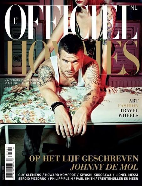 Johnny de Mol - L'Officiel Hommes Magazine Cover [Netherlands] (September 2013)