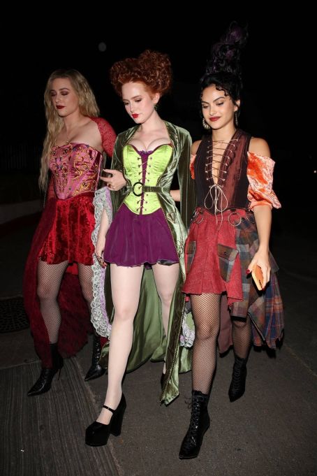 Camila Mendes – With Lili Reinhart and Madelaine Petsch as Hocus Pocus ...