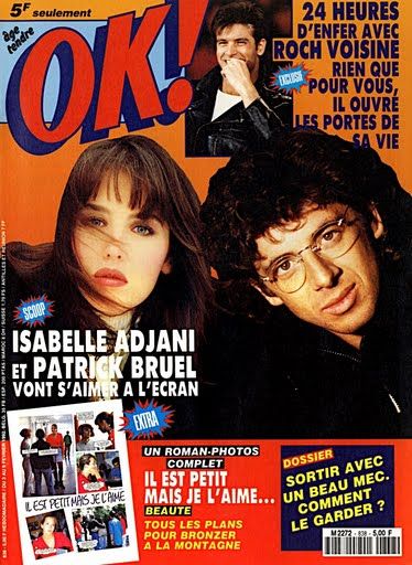 Isabelle Adjani, OK! Magazine 03 February 1992 Cover Photo - France