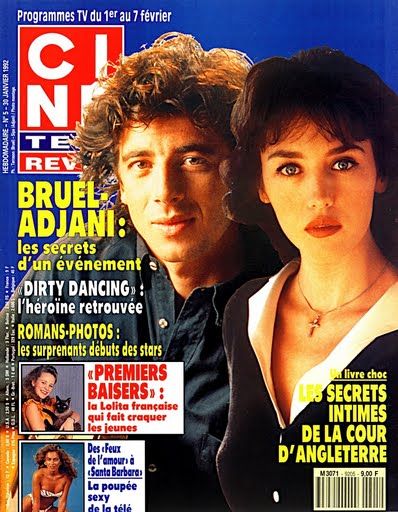 Isabelle Adjani, Cine Tele Revue Magazine 30 January 1992 Cover Photo ...