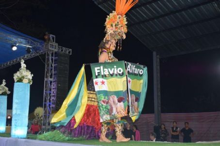Sheyla Hurtado- Reina de Flavio Alfaro 2022- Traditional Costume Competition
