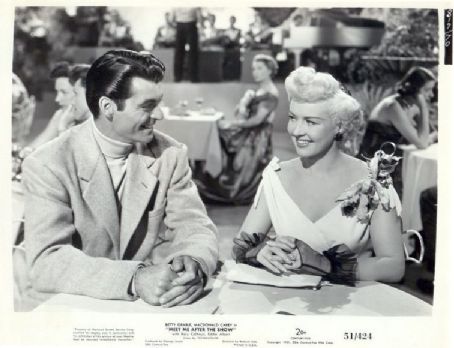 Rory Calhoun and Betty Grable