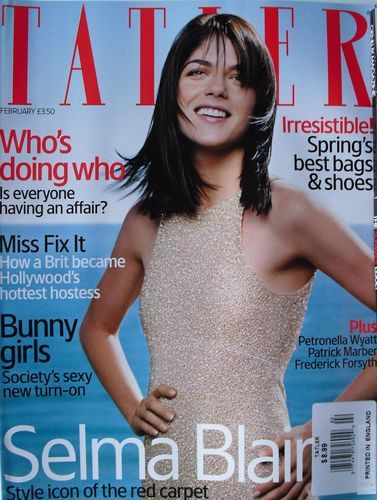 Selma Blair - Tatler Magazine Cover [United Kingdom] (February 2005)