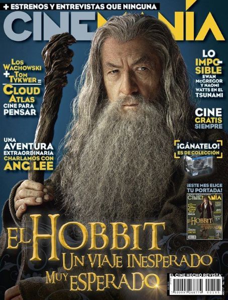 Ian McKellen - Cinemanía Magazine Cover [Mexico] (December 2012)
