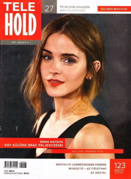 Emma Watson - Telehold Magazine Cover [Hungary] (3 July 2017)