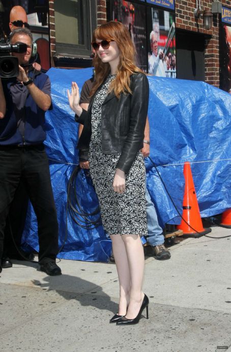 Emma Stone - Late Show with David Letterman