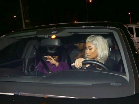 Blac Chyna and Amber Rose Arriving at Ace of Diamonds in West Hollywood, California - February 1, 2016