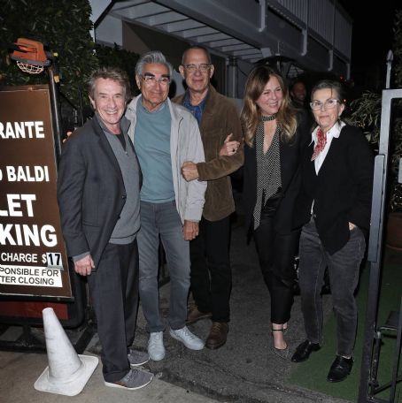 Rita Wilson – With Deborah Divine having dinner at Italian restaurant Giorgio Baldi